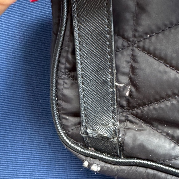 Kate Spade Black Quilted Bag with Gold Accents - Picture 5 of 11